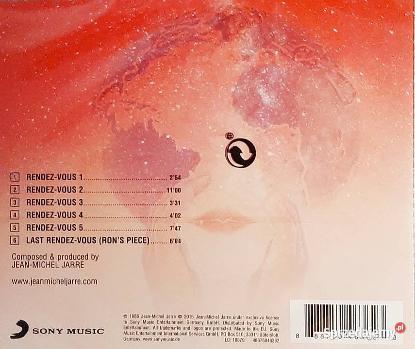 CD Nowa Znakomity Album CD JeanMichel Jarre Katowice