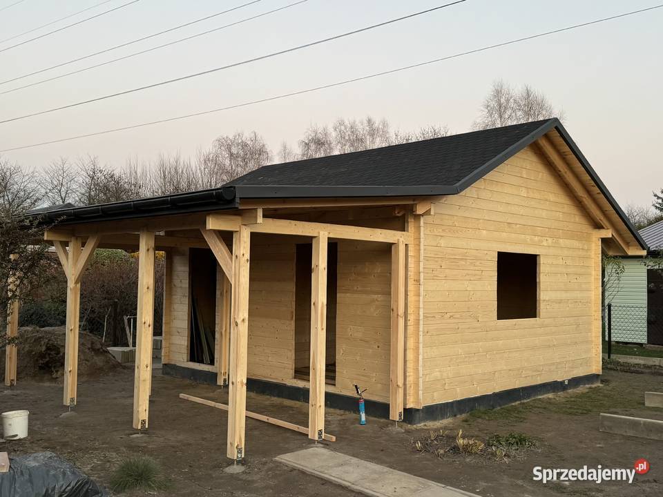 DREWNIANY DOMEK LETNISKOWY DRACENA Z BALI Z Rzeszów sprzedam