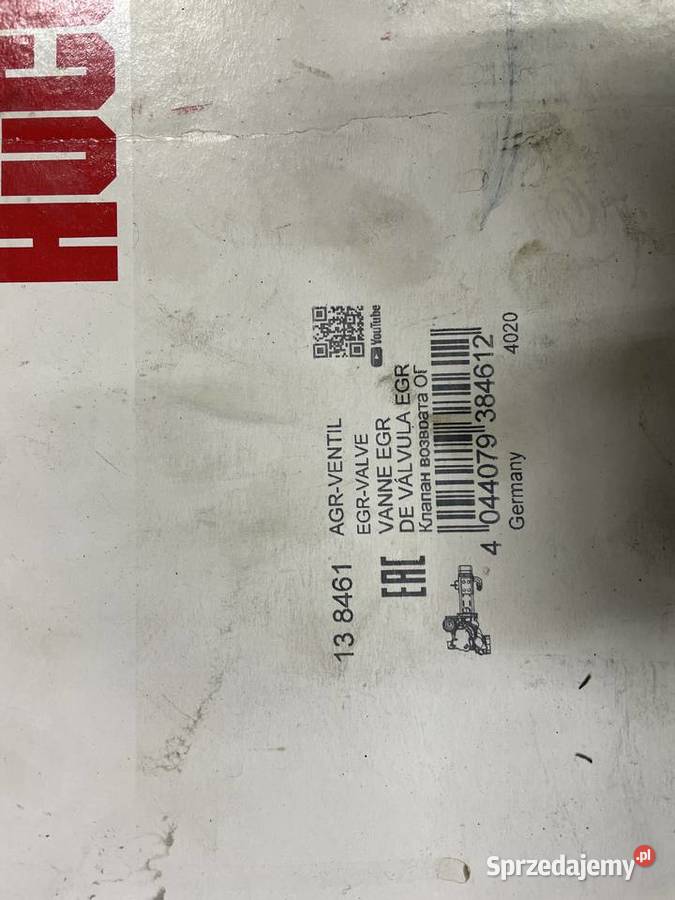 Zawór EGR chłodnica spalin nowa Złotoryja