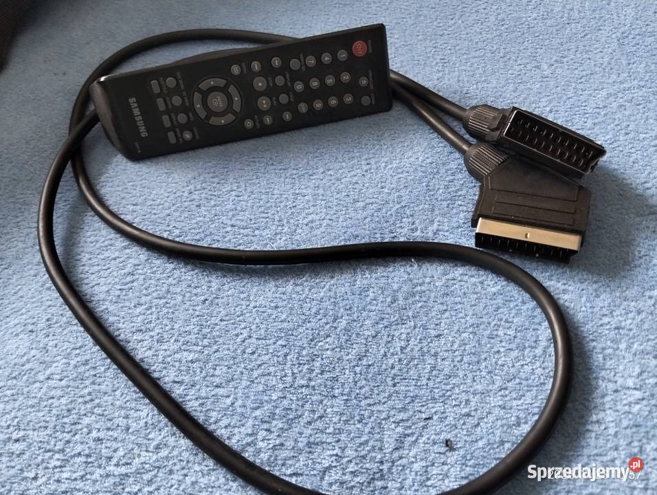 Samsung DVDHD870 Pilot Kabek Euro Scart W pełni małopolskie