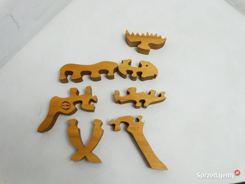 Drewniane Puzzle 3D Łoś Ta I Tr Uppsala Szwecja lubelskie Biłgoraj