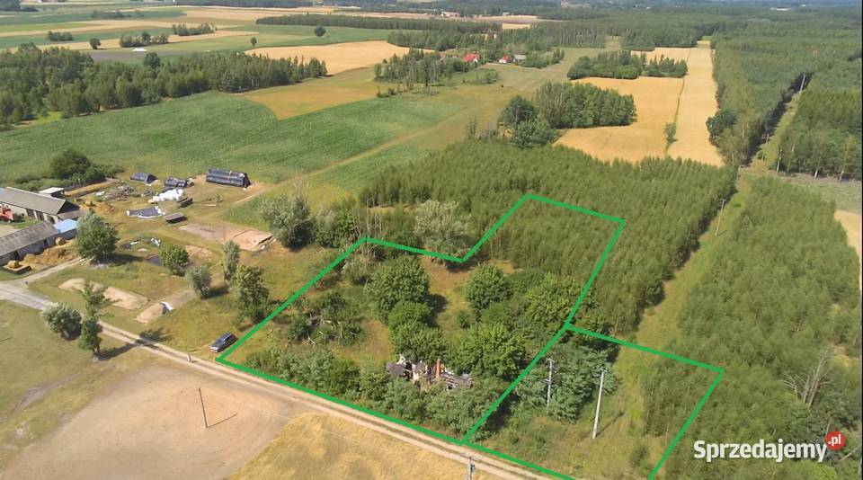Sprzedam bezpośrednio działkę 5700m2 w otoczeniu