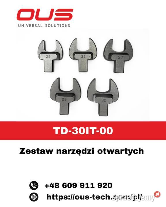 TD30IT00 ZESTAW NARZĘDZI OTWARTYCH Warszawa