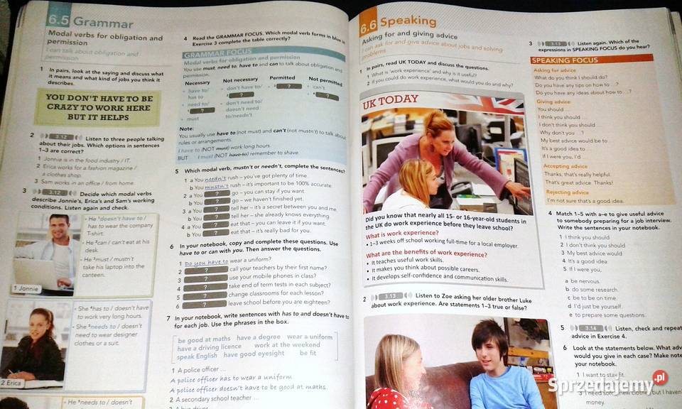 Matura Focus 2 Students Book A2 B1 Sue Kay lubelskie sprzedam