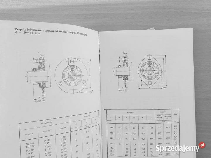 KATALOG Łożyska toczne informator rolnictwo Złotniki