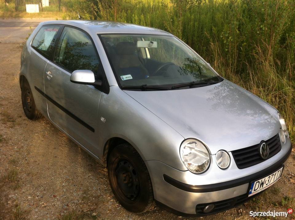 VW polo 9N 14TDI klimatyzacja srebrny Polo Wrocław