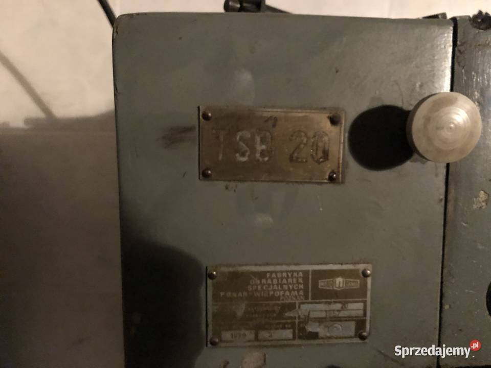 tokarka TBS 20 Produkcja łódzkie Łódź