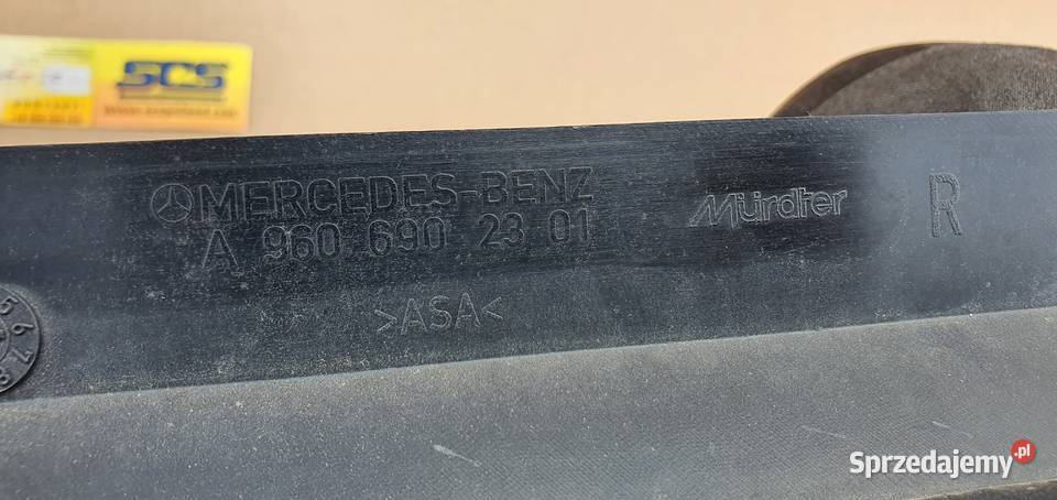 MERCEDES ACTROS MP4 LISTWA KABINY BOCZNA lubuskie Bieleń sprzedam