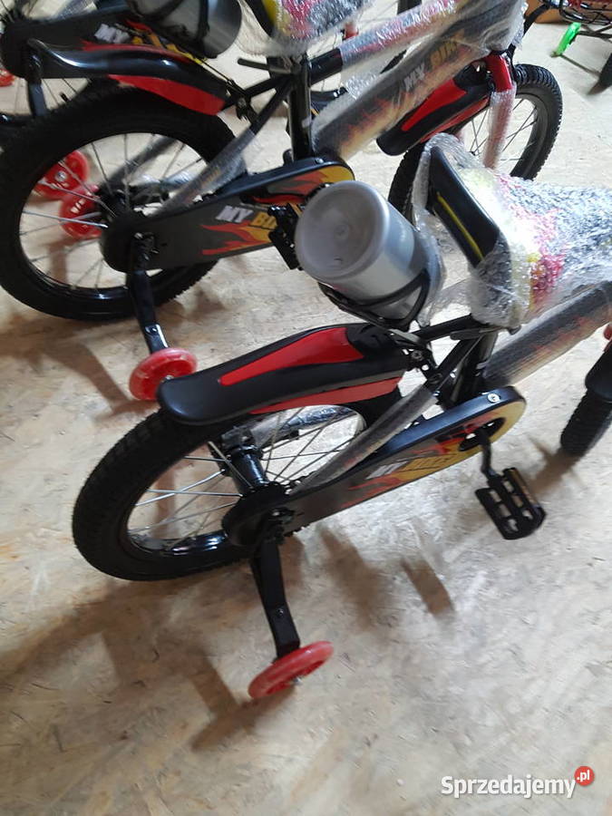 Rowerek my bike czerwono czarny 16 4 lata Głogowa