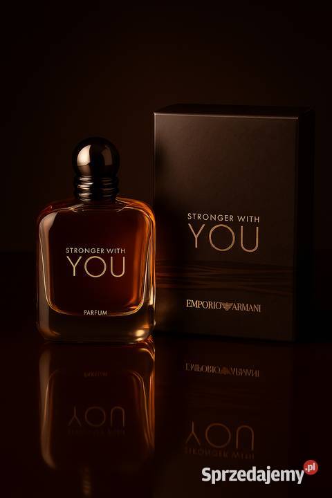 EMPORIO ARMANI STRONGER WITH YOU PARFUM NOWY Dla mężczyzn Ostrów Mazowiecka
