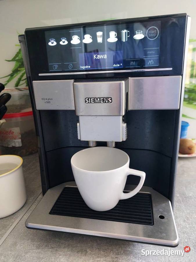 Ekspres do kawy Siemens EQ6 Plus s500 śląskie Jastrzębie-Zdrój
