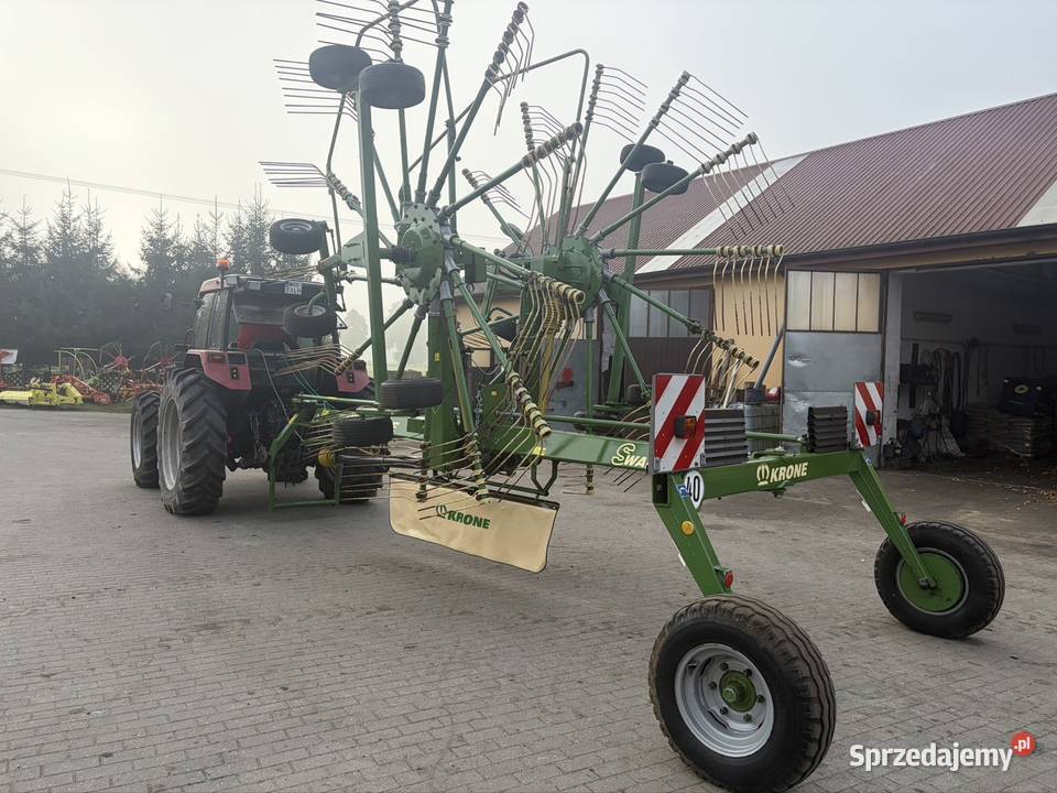 Zgrabiarka 2 karuzelowa Krone Swadro 900 Myszyniec
