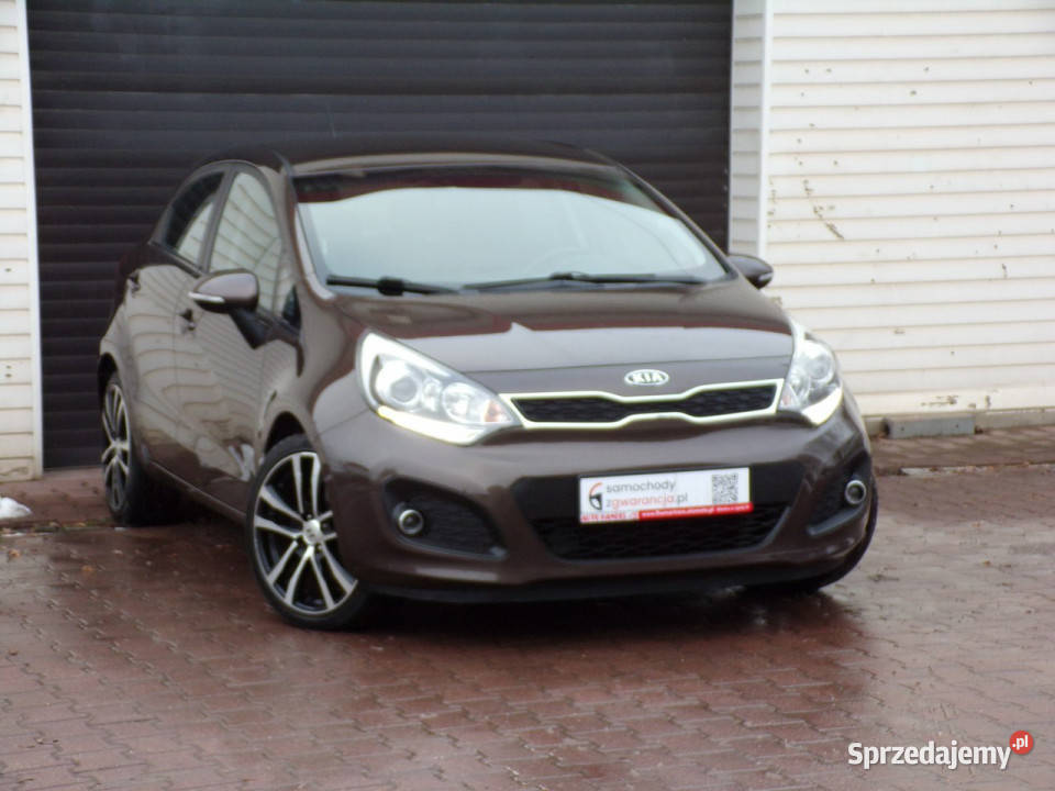 Kia Rio Klimatronic Gwarancja LED 12 87 III 2011 lakier metallic Rio Mikołów