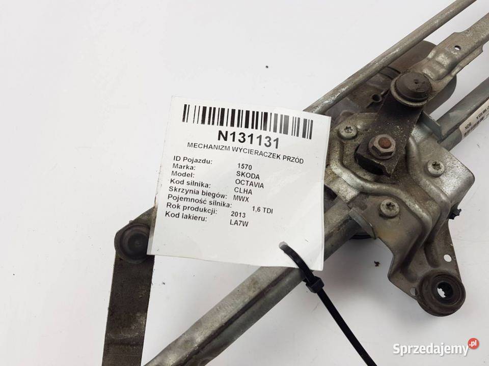 MECHANIZM WYCIERACZEK PRZÓD 5E1955023A OCTAVIA