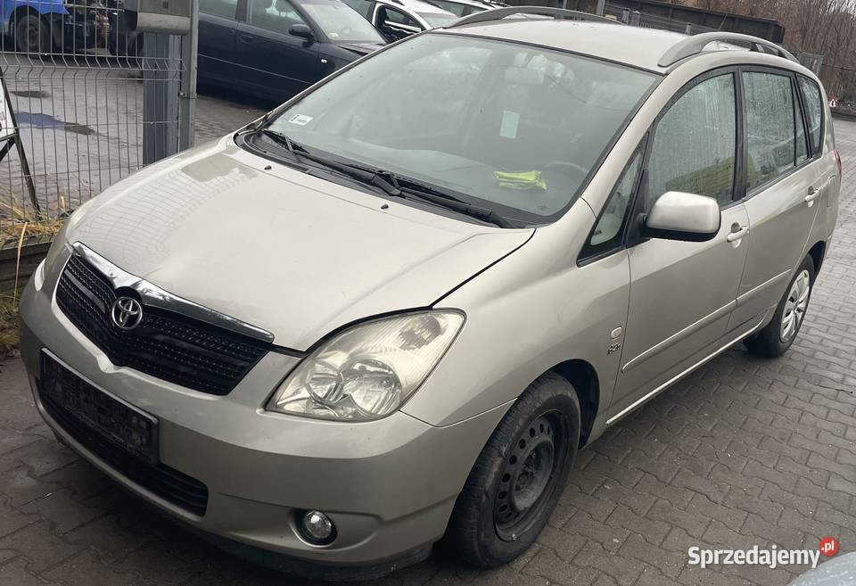 Toyota Corolla Verso I 20 D4D 90 kolor 1D9 NA łódzkie Piotrków Trybunalski sprzedam