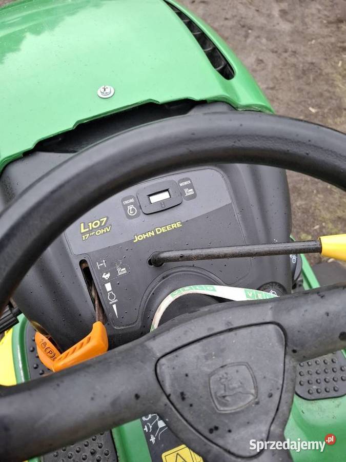 Ciagniczek kosiarka john deer l107 Murowana Goślina