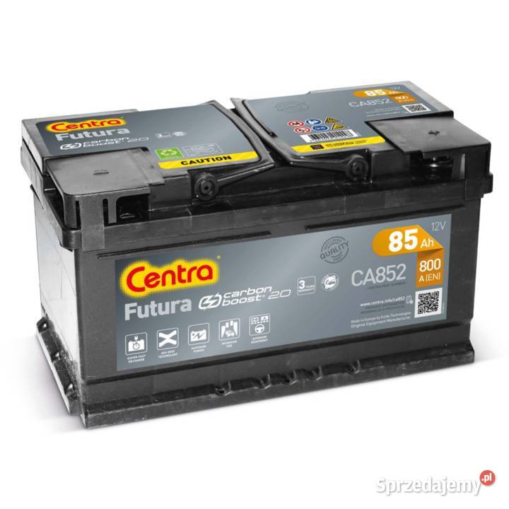 Akumulator Centra FUTURA 85Ah 800A EN PRAWY PLUS Układ elektryczny Tarnów sprzedam
