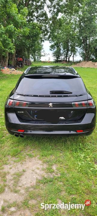 Peugot 508 czarna perła elektrochrom. lusterko wst. podlaskie Perlejewo