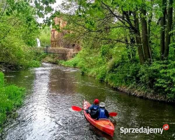 Spływy kajakowe rzeką Wel Pole namiotowe z Lidzbark-Nadleśnictwo