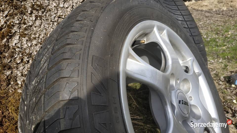 Felgi aluminiowe Rial 65J 15H2 ET45 rozstaw 1143 Wrocław sprzedam