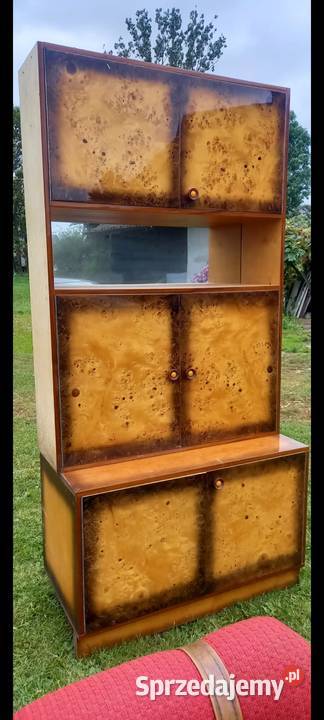 Regał pokojowy 4segmenty 400 Ława Fotele Pufy 208cm Małkinia Górna