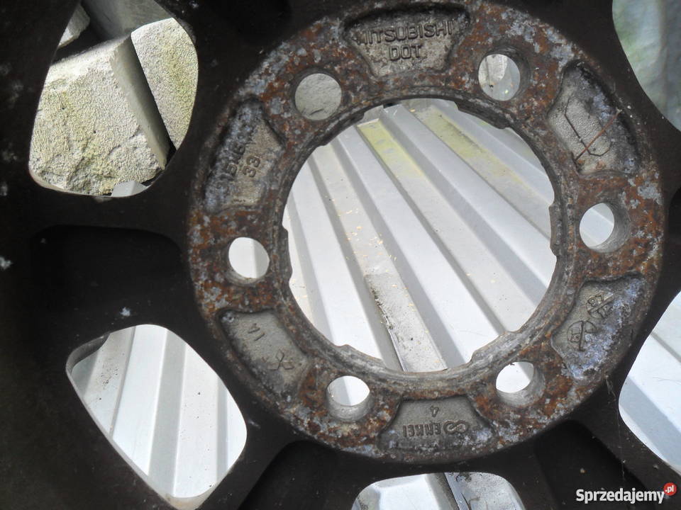 ALUFELGI R15 6X1397 KORANDO TERRANO PAJERO zachodniopomorskie Sławno