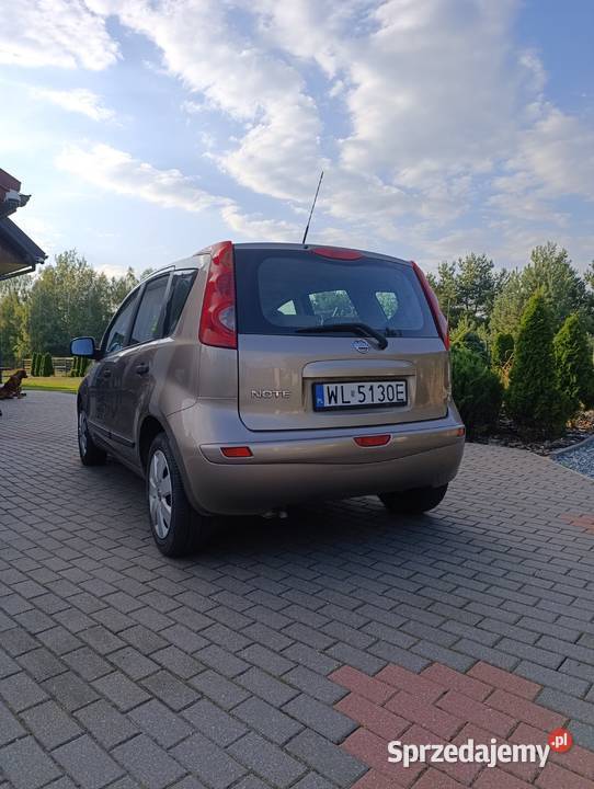 Nissan note mazowieckie sprzedam