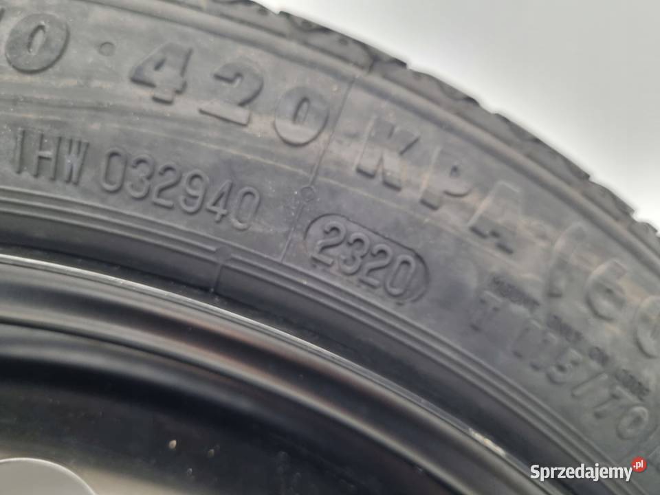 KOŁO ZAPASOWE DOJAZDOWE Opel Astra K 11570 R16