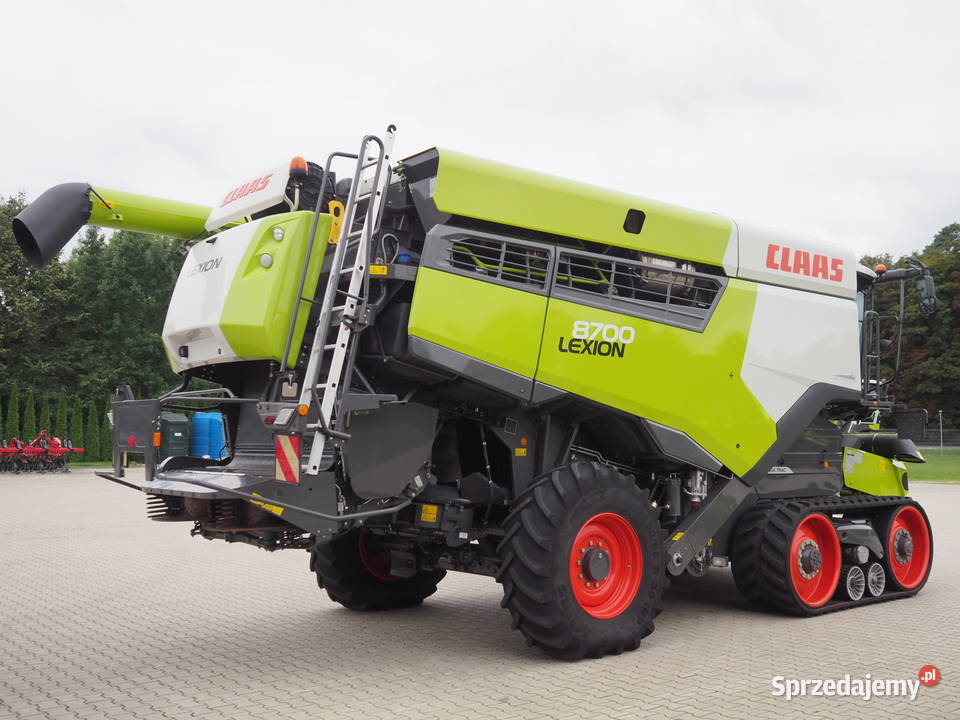 Claas Lexion 8700TT V1080 Kombajn zbożowy Czujniki awaryjności wielkopolskie
