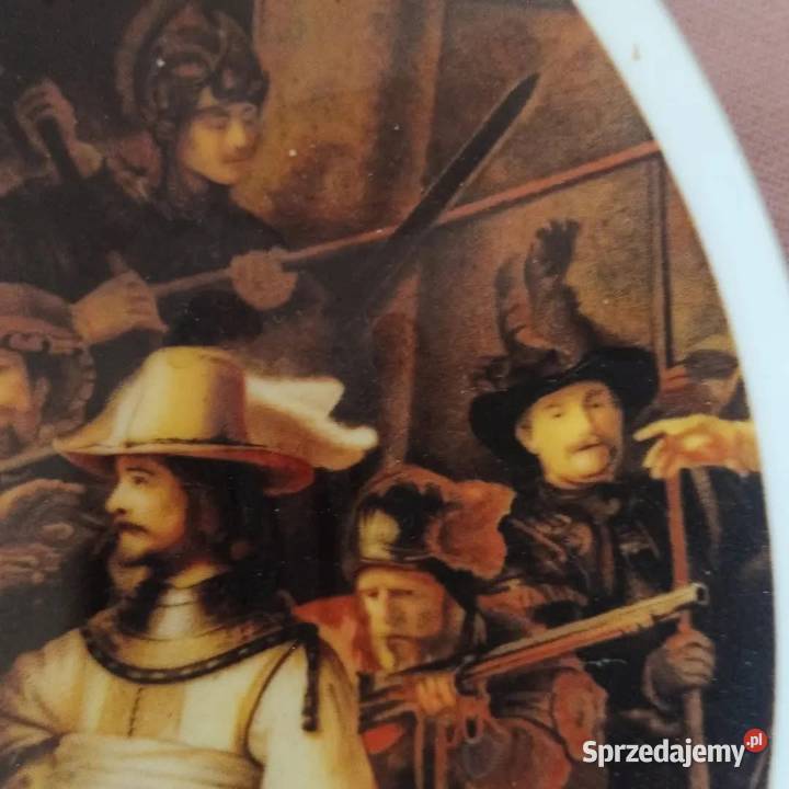 Patera z motywem z obrazu Rembrandta Selltman Gdańsk