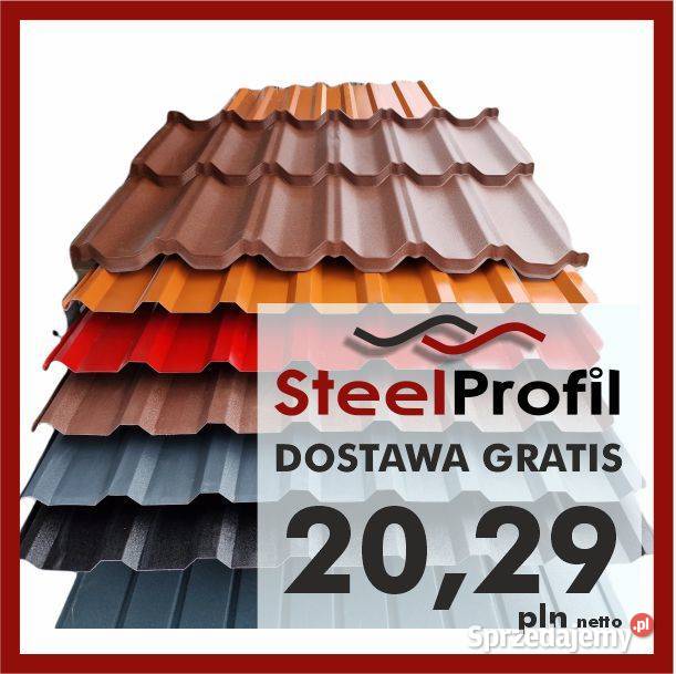 Blacha trapezowa T18 PROMOCJA na wymiar RAL 7016 Budowa Błonie-Wieś