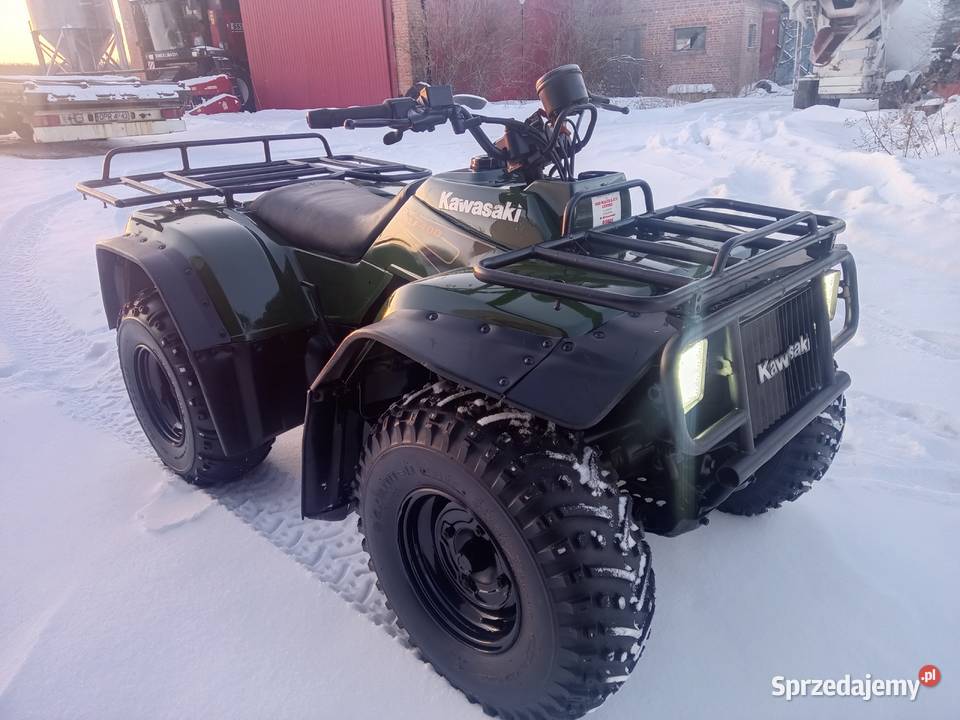 kawasaki klf 400 4x4 transport lubelskie Lublin