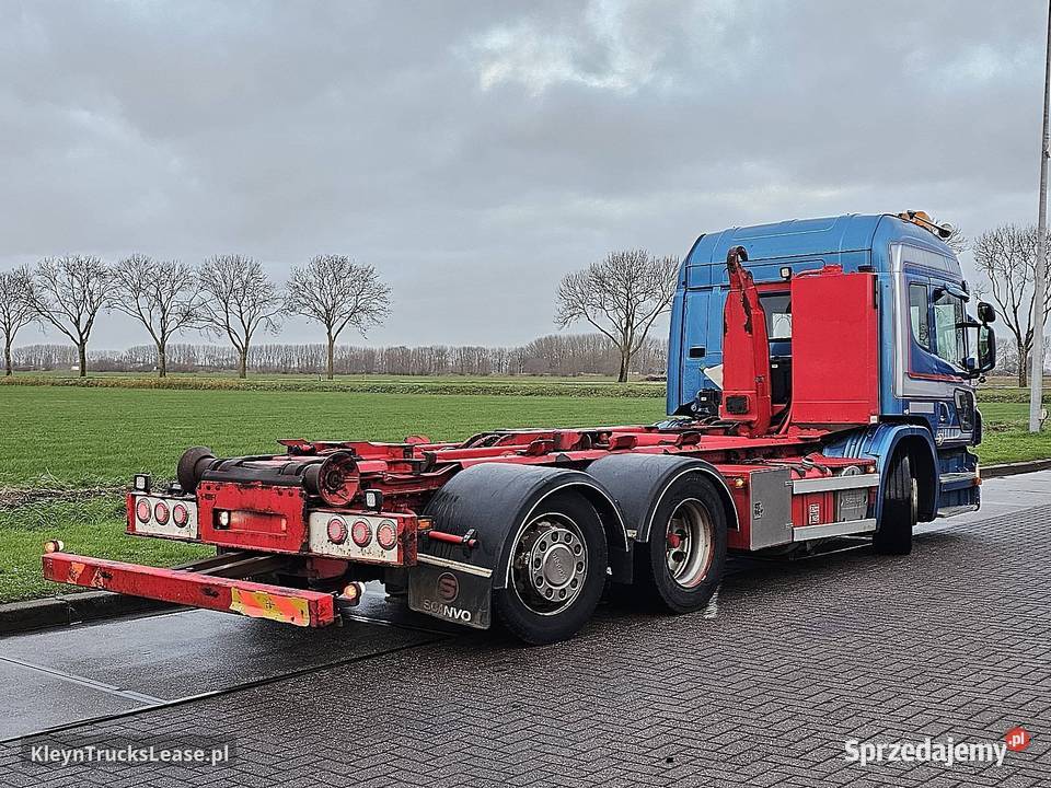 Scania P320 LOW ENTRY 6X24 HIAB hakowiec 2011 pomorskie