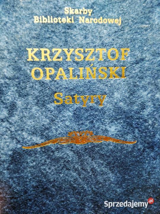 Opaliński Satyry książki prezenty gwiazdka Warszawa