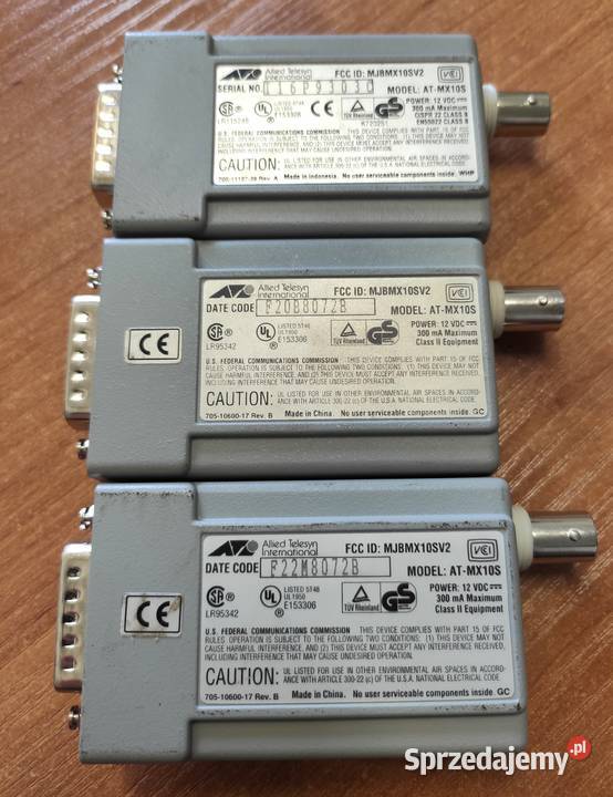 Konwerter CentreCOM MX10S IEEE 8023 MJBMX10SV2 Biznes i Przemysł Golina