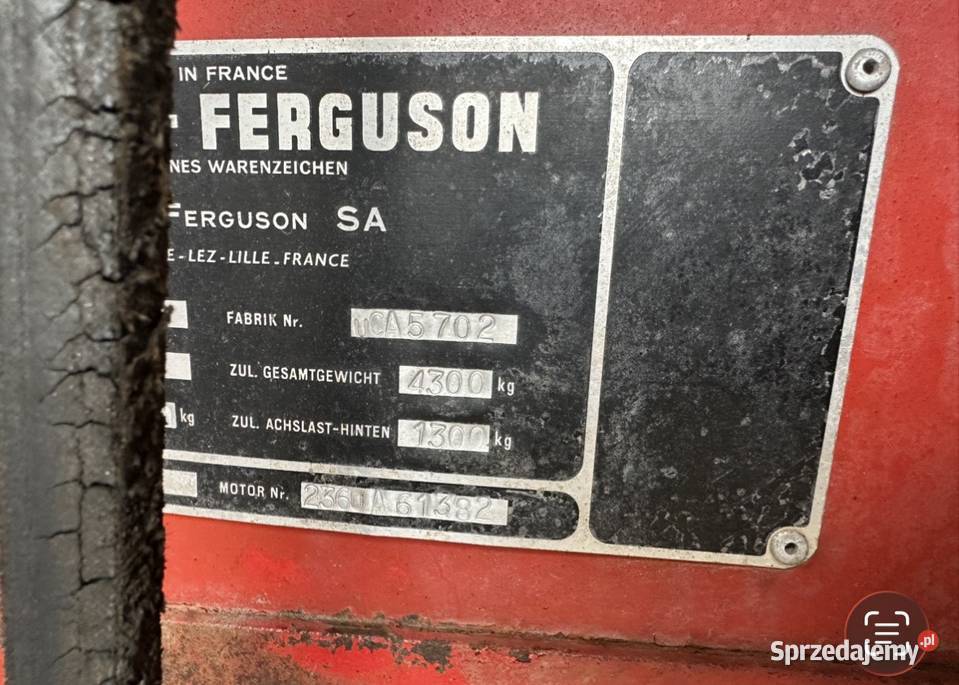 Kombajn Massey Ferguson 187 Łachów