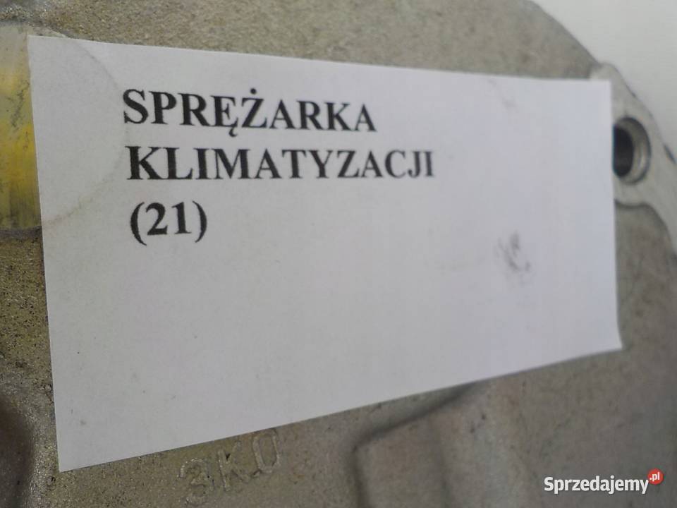 KOMPRESOR SPRĘŻARKA KLIMATYZACJI NISSAN 350Z Z33 Ogrzewanie, wentylacja i klimatyzacja Nowy Tomyśl