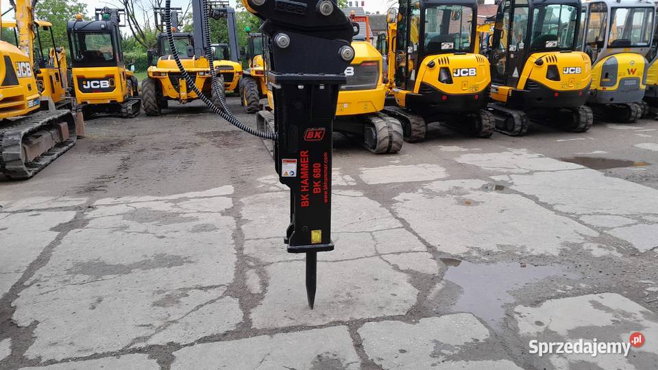 Młot hydrauliczny BK HAMMER 680 JCB młot Krotoszyn