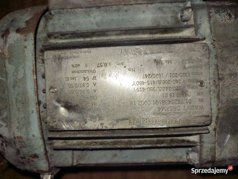 Motoreduktor 3 fazowy Chełm