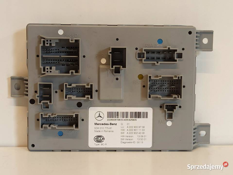 MERCEDES W205 MODUŁ STEROWNIK SAM A2229009708 osobowe sprzedam