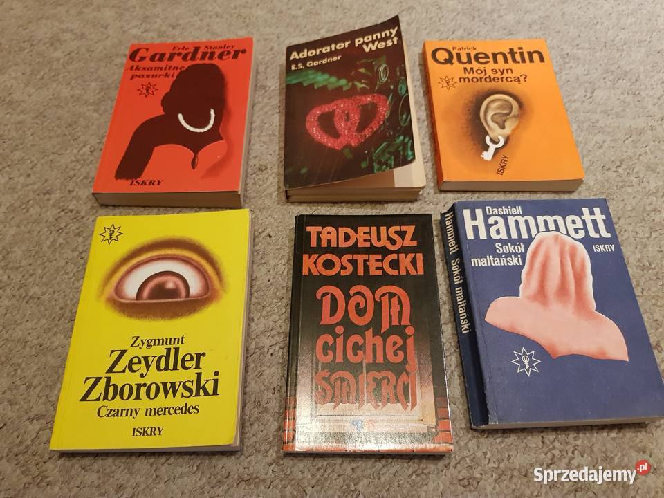 Kryminały z 2 połowy XX wieku 66 sztuk zestaw wielkopolskie Poznań