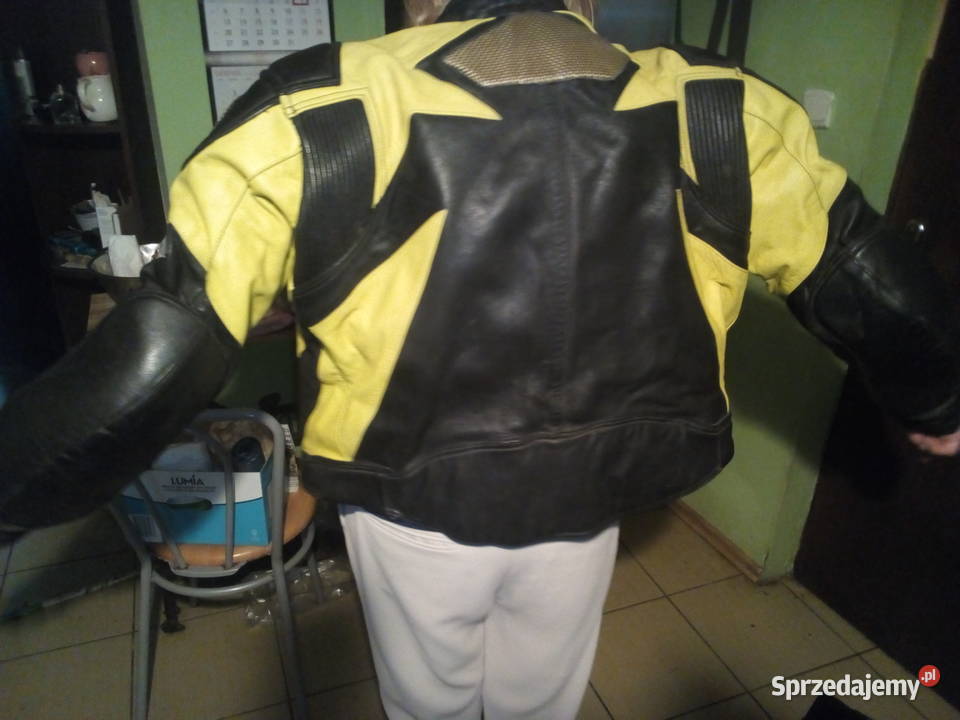 Kurtka motocyklowa męska skórzana Frank Thomas Zebrzydowa