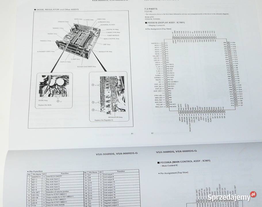 Instrukcja serwisowa manual service Pioneer Bogatynia