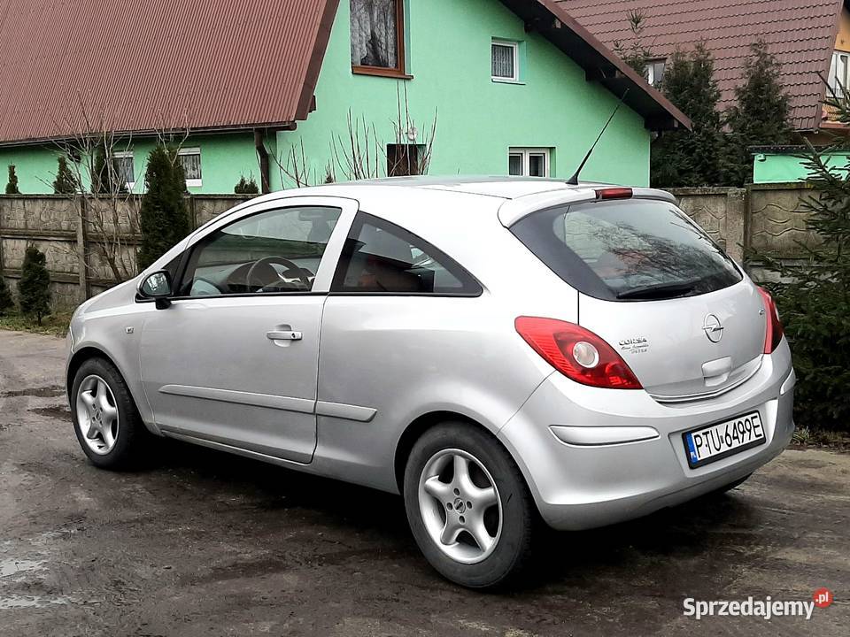 Opel Corsa D 2007 KLIMA Długie Opłaty nieuszkodzony Zduńska Wola