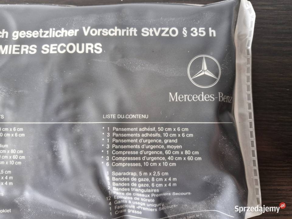 Mercedes 124 Apteczka