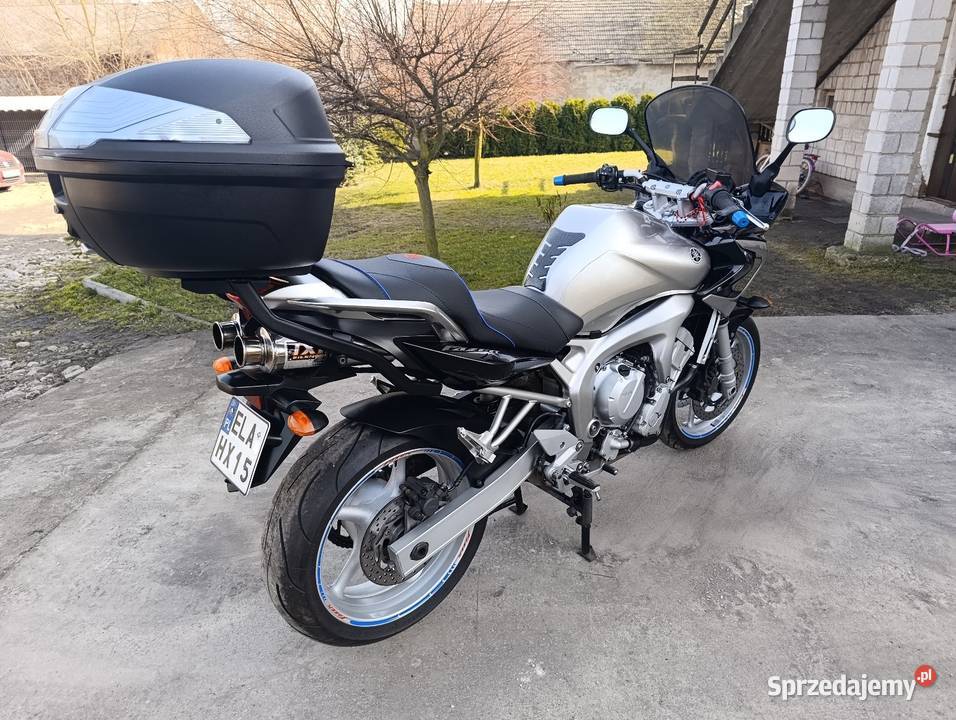 Zadbana Yamaha Fz6 Dodatki srebrny sprzedam