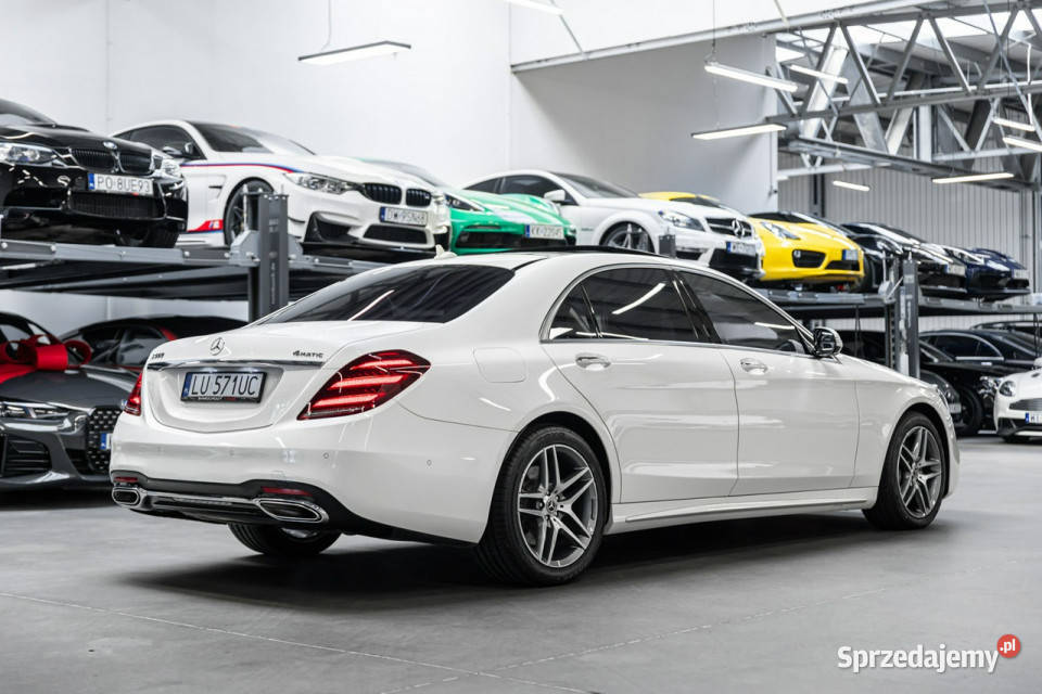 Mercedes S 560 4Matic Long Bezwypadkowy 23 000 komputer pokładowy małopolskie Węgrzce