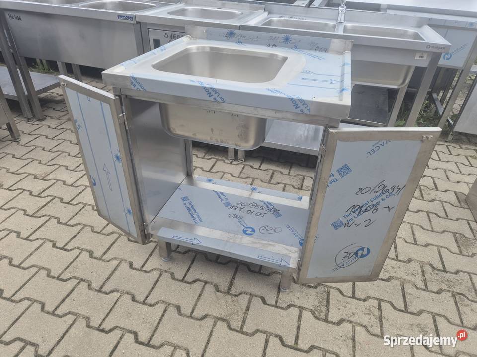 Zlew Gastronomiczny 1 Komorowy Z Drzwiami 706085 Ostrów Wielkopolski