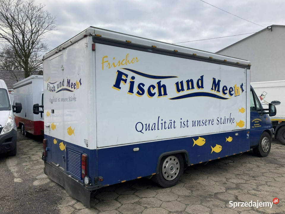 Fiat Ducato Autosklep mięsoryba Gastronomiczny immobilizer Fiat Syców