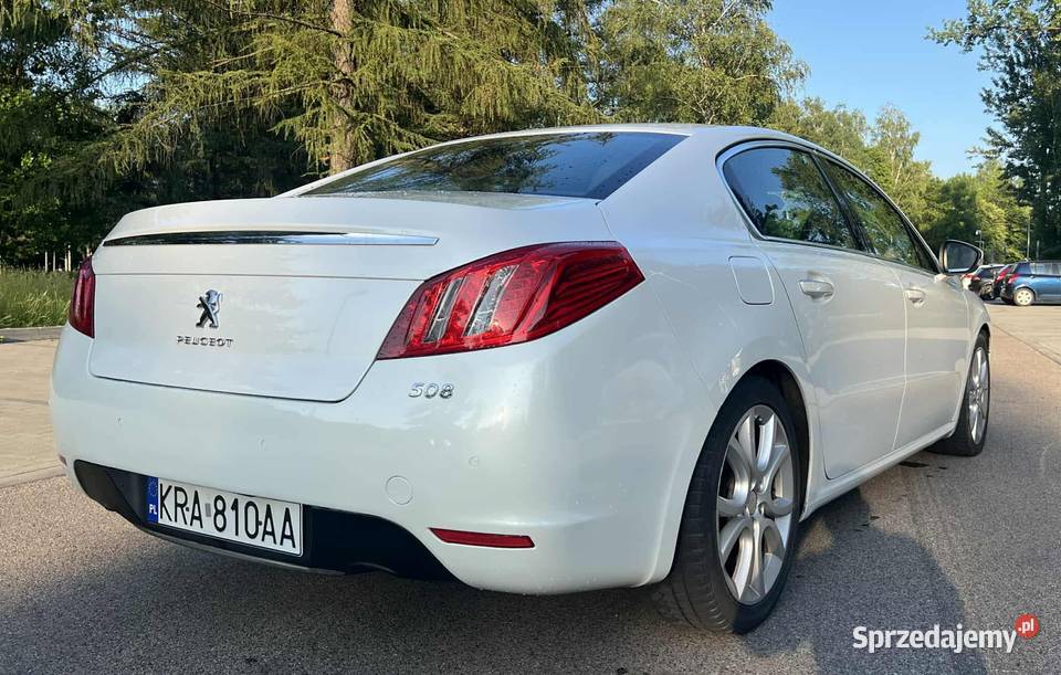Peugeot 508 I 20 20 HDI 163 Automat Skóra JBL podgrzewane fotele Chrzanów sprzedam